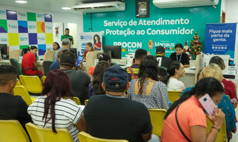 Feirão de negociações Procon Manaus: consumidores podem quitar dívidas com até 90% de desconto