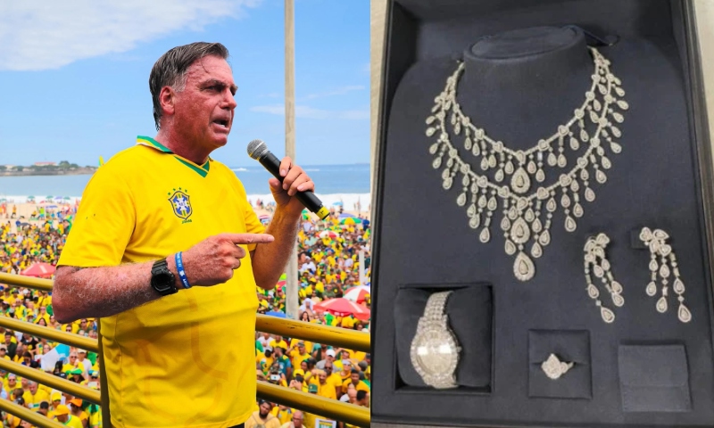 “Acabou a história das joias”, diz Bolsonaro após TCU decidir que joias sauditas não são patrimônio público