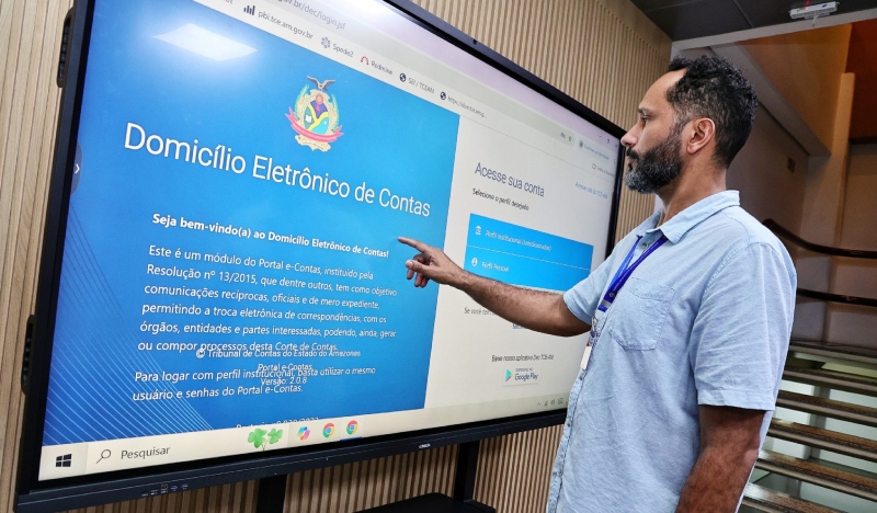 TCE-AM alerta sobre como gestores devem prestar contas pela internet