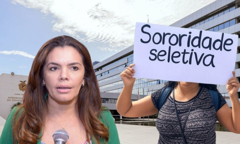 Alessandra Campelo tenta ‘lacrar’ em cima de Plínio Valério mas fica calada diante do escândalo de violência doméstica envolvendo deputado
