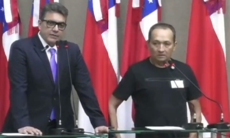 Treta: deputado Abdala Fraxe chama vereador de Nhamundá de ‘Zé Ruela’ durante sessão na Aleam; veja vídeo