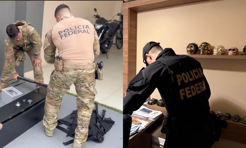PF desarticula “Milícia do Ouro”: policiais ajudavam a transportar e manipular venda ilegal no Amazonas; veja vídeos