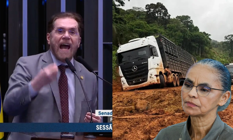 “Milhares morreram por falta de oxigênio, e ninguém se sensibiliza”: Plínio Valério bate de frente contra cancelamento e cobra ação pela BR-319; vídeo