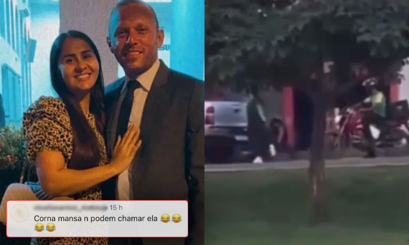 “De corna mansa não podem chamar”: esposa de vereador atropela e agride a pauladas amante do marido; veja vídeo