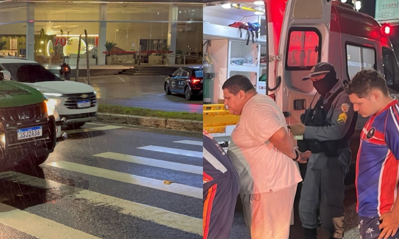 Urgente: homem é atropelado ao tentar atravessar a avenida Mário Ypiranga; veja vídeo