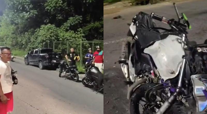 Grave acidente entre motouber e carro deixa feridos no Cidade de Deus; veja vídeo