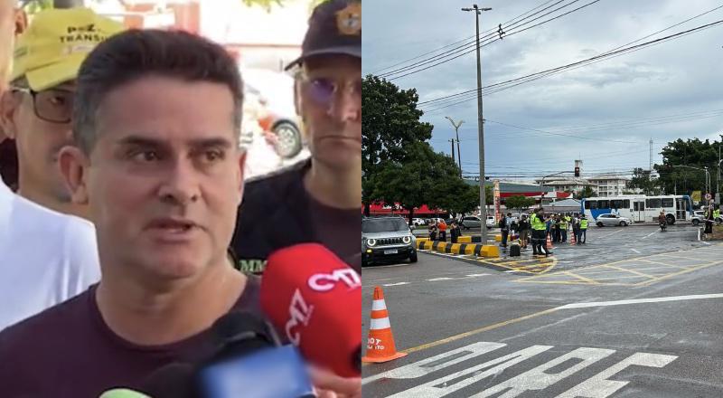 Prefeito David Almeida entrega nova intervenção viária para melhorar trânsito na zona Norte de Manaus