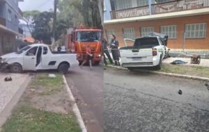 Mulher é arremessada por caminhonete e m0rre com c0rpo cr4vado em grade; veja vídeo