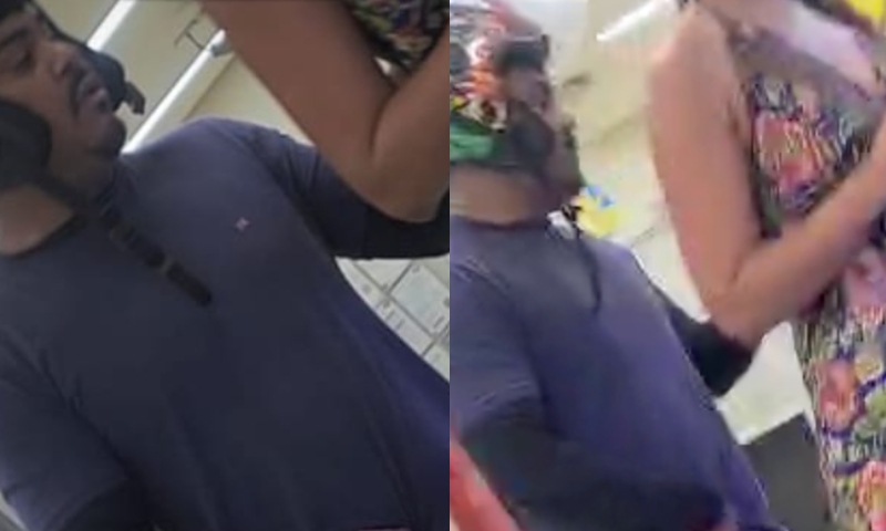 Bandido invade agência do Banco do Brasil e obriga vítimas a fazerem saques durante assalto em Manaus; veja vídeo