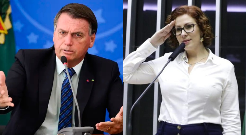 Bolsonaro culpa Carla Zambelli por resultado das eleições de 2022: ‘Tirou o mandato da gente’