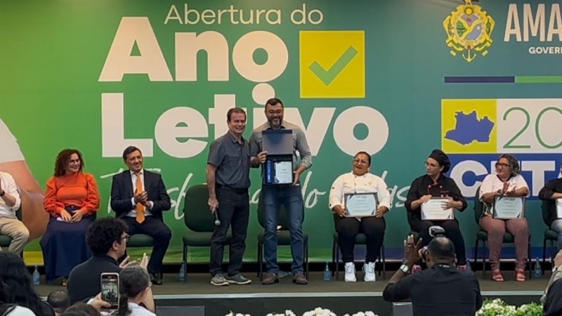 Governador Wilson Lima realiza abertura do ano letivo 2025 do Cetam