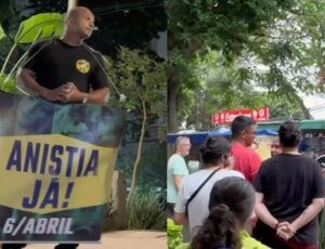 Ex-deputado Douglas Garcia é agredido por militantes na PUC-SP após defender anistia; veja vídeo