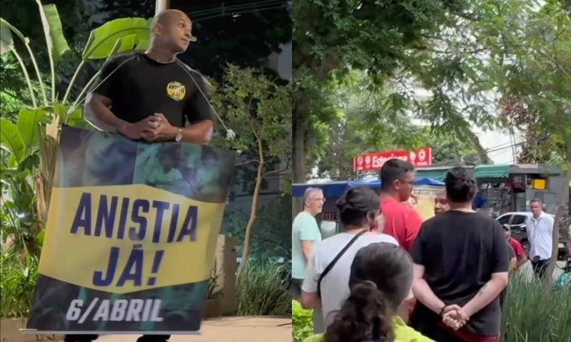 Ex-deputado Douglas Garcia é agredido por militantes na PUC-SP após defender anistia; veja vídeo