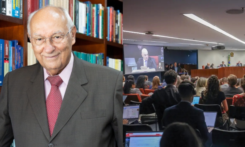 Jurista Ives Gandra critica decisão do STF sobre extensão do foro privilegiado para julgar Bolsonaro