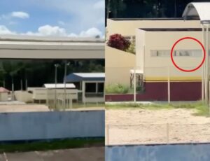 "No vuk vuk": casal é flagrado gazetando aula em Presidente Figueiredo para "fazer neném"; veja vídeo