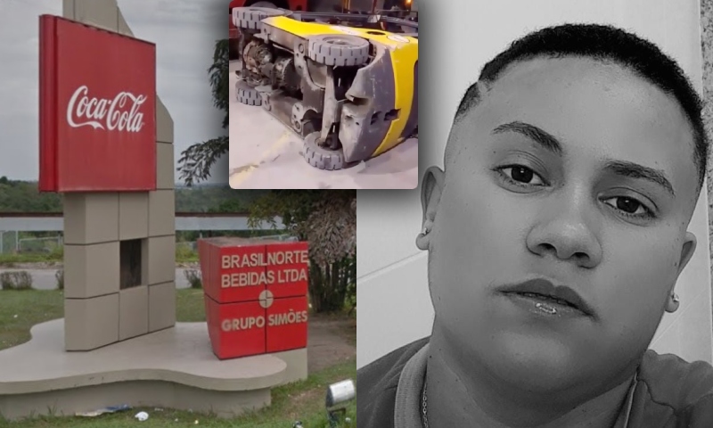 Fábrica da Coca-Cola em Manaus se manifesta sobre m0rte de funcionária que sofreu acidente com empilhadeira; veja