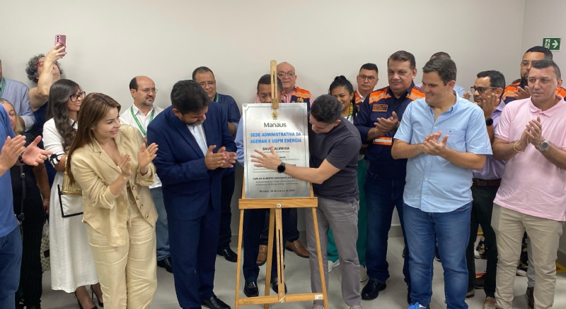 Prefeito de Manaus inaugura sede administrativa da Ageman e UGPM Energia