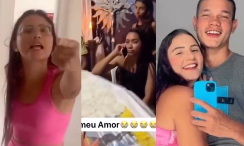 Vídeo mostra blogueira brigando com o ex antes de ser assassinada por ele; veja