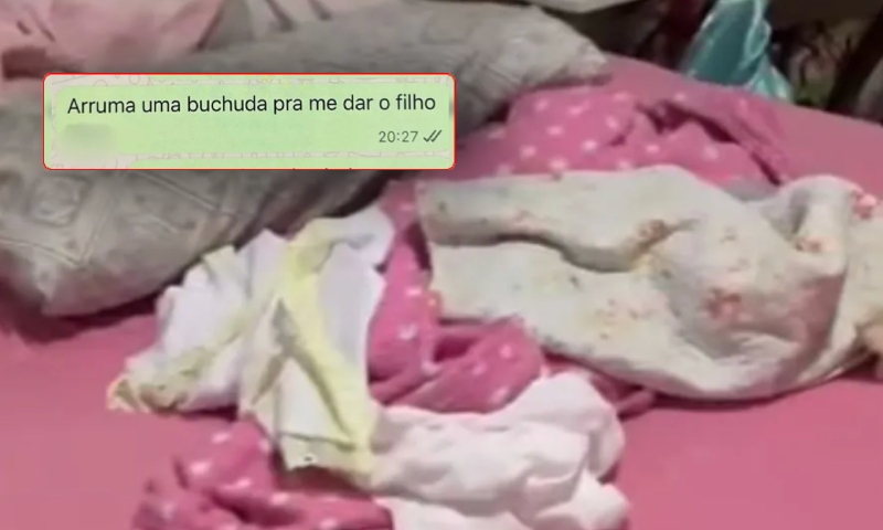 “Arruma uma buchuda”, disse empresária que comprou bebê de 27 dias; veja prints