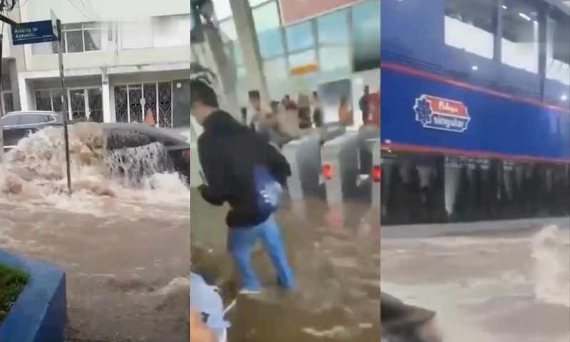 Temporal deixa mais de 44 mil imóveis sem energia em São Paulo; veja vídeo