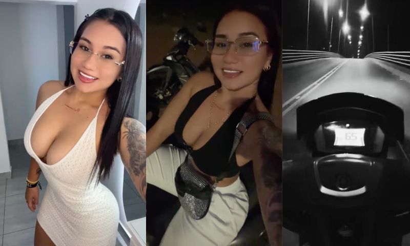 “Ela ficou irreconhecível”: linda jovem famosa no TikTok morre em acidente de moto com carreta; veja vídeo