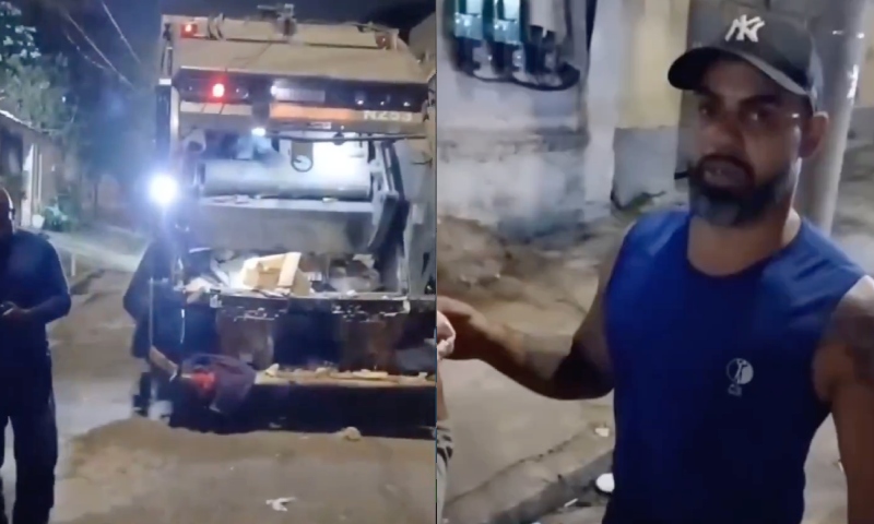 “Como alguém pôde fazer isso?”: garis ficam desolados ao encontrarem recém-nascida jogada no lixo; veja vídeo