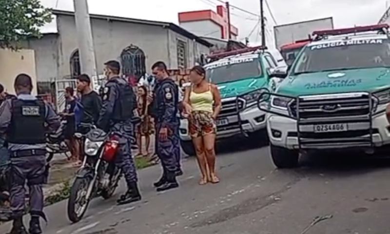 Bandido que fazia arrastão na Zona Leste tenta matar policial e acaba baleado; veja vídeo