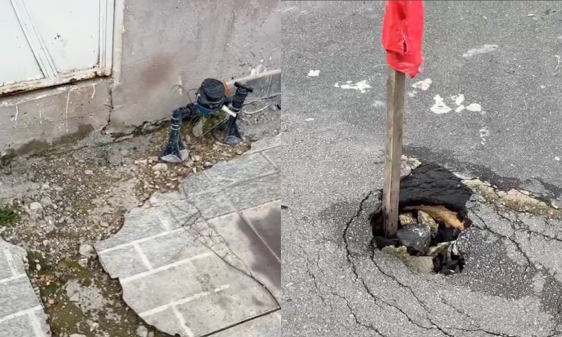“Serviço” da Águas de Manaus não termina nunca e deixa rastro de buraqueira, dizem moradores do Armando Mendes; veja vídeo