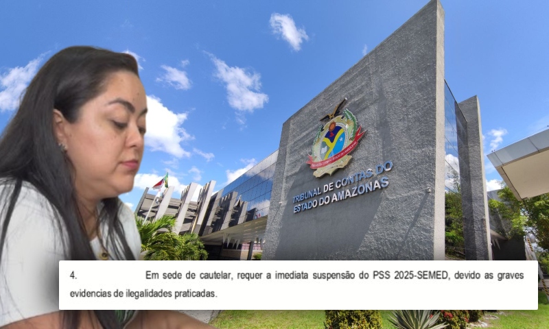 TCE-AM acata denúncia contra prefeita Marcelly Veras e recomenda anulação de processo seletivo por irregularidades em Maués; veja