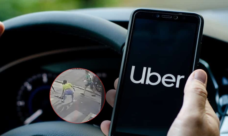 Vídeo mostra momento em que passageira é agredida por motorista da Uber em Manaus; veja