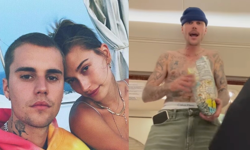 Esposa de Justin Bieber diz que cantor está passando por crise: “Está maníaco, sem dormir, quase não come e fala coisas sem sentido”; vídeo
