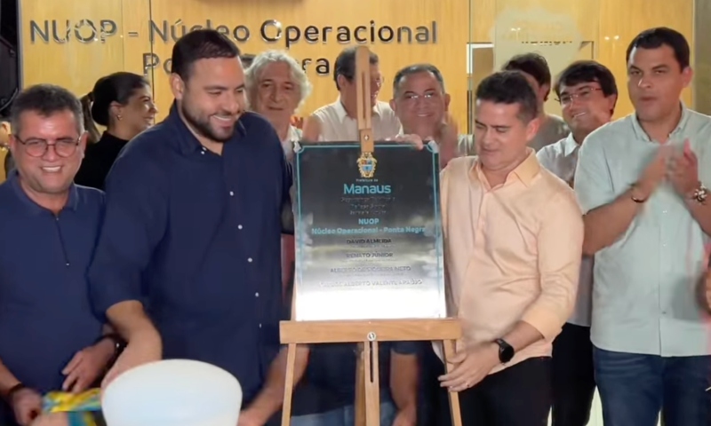 Manaus ganha 1º Núcleo Operacional da Guarda Municipal na Ponta Negra: ‘Vamos combater os assaltos’, diz prefeito David Almeida