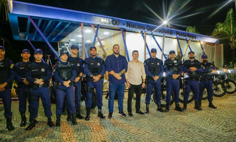 Prefeito David Almeida revoluciona a segurança na cidade com a entrega do 1º Núcleo Operacional da Guarda Municipal; veja