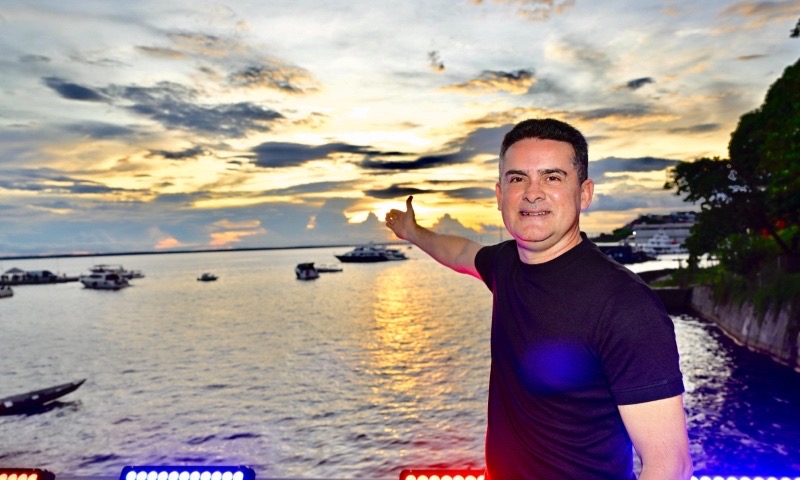 Prefeito David Almeida celebra um ano do mirante Lúcia Almeida e reforça compromisso com a requalificação do Centro Histórico de Manaus