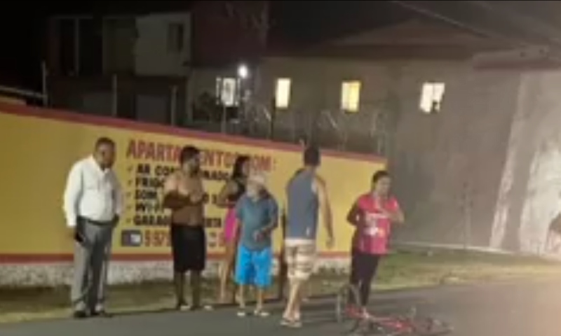 “Tô toda me tremendo”, diz mulher ao testemunhar ciclista ser esmagado por carreta; veja vídeo