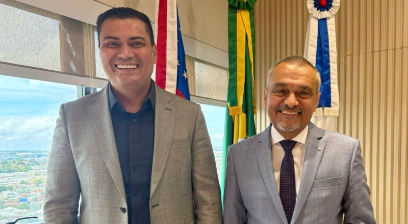 Prefeito de Autazes e presidente do TJAM reforçam compromisso com o desenvolvimento do município