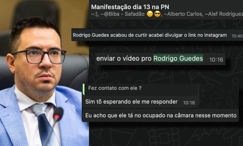 Vereador Rodrigo Guedes é ligado a grupo que promove ataques e fake news contra Prefeitura de Manaus e David Almeida; veja