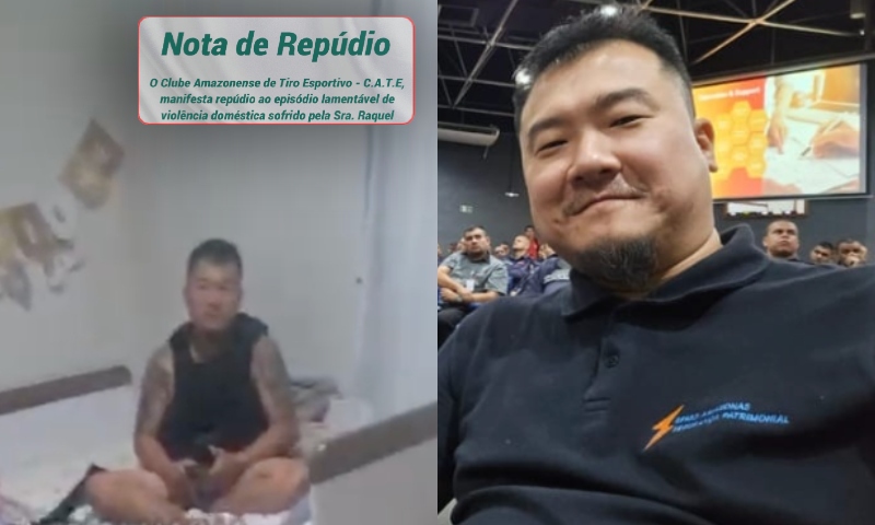 Clube amazonense de tiro emite nota de repúdio sobre caso de empresário que tentou matar a ex-mulher em Manaus