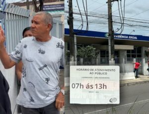 Aposentados enfrentam descaso e humilhação ao serem impedidos de entrar no INSS da Cidade Nova; veja vídeo