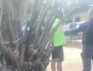 Mulher tenta matar policial para impedir prisão do marido em Borba, no Amazonas; veja vídeo