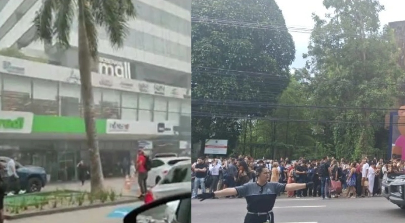 Desespero: princípio de incêndio no Soberane deixa trabalhadores em pânico; veja vídeo