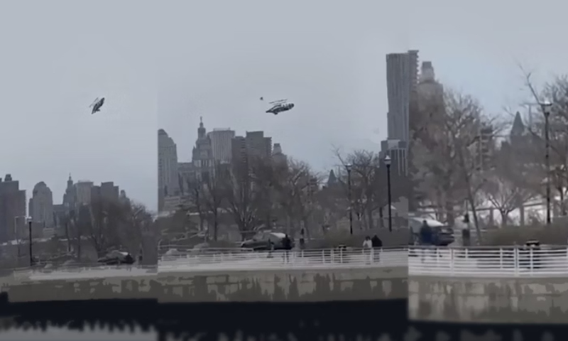 Tragédia: vídeo mostra momento em que helicóptero cai em rio e mata 6 pessoas em Nova York; veja