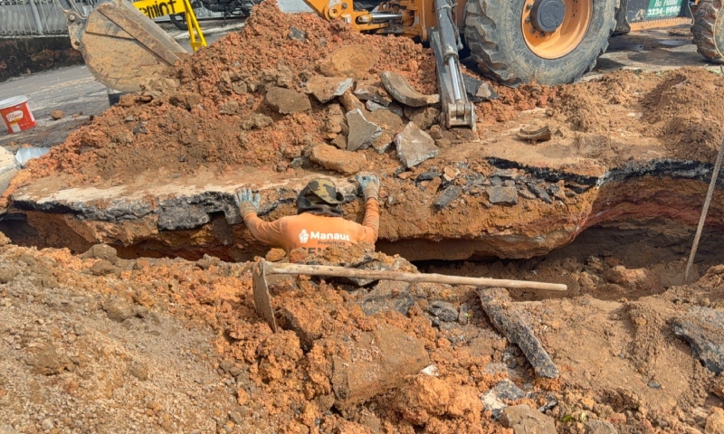 Prefeitura de Manaus moderniza completamente uma rede de drenagem profunda no bairro São Jorge