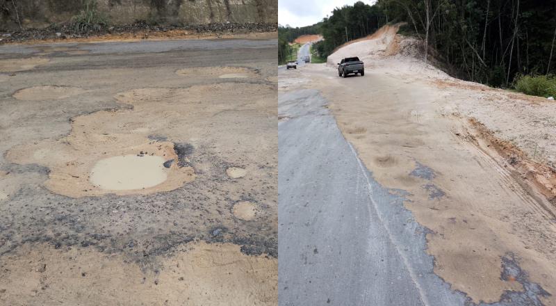 “AM-010 é retrato do abandono”: motoristas denunciam risco constante em estrada vital para o Amazonas