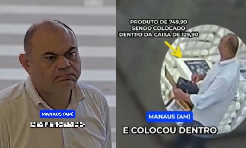 “Machadão”, ex-candidato a vice-governador do AM, tenta dar golpe na Havan; veja vídeo