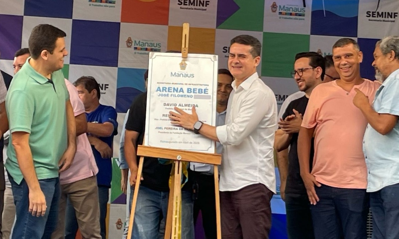 Prefeitura de Manaus inaugura o Campo do Bebé no bairro Alfredo Nascimento