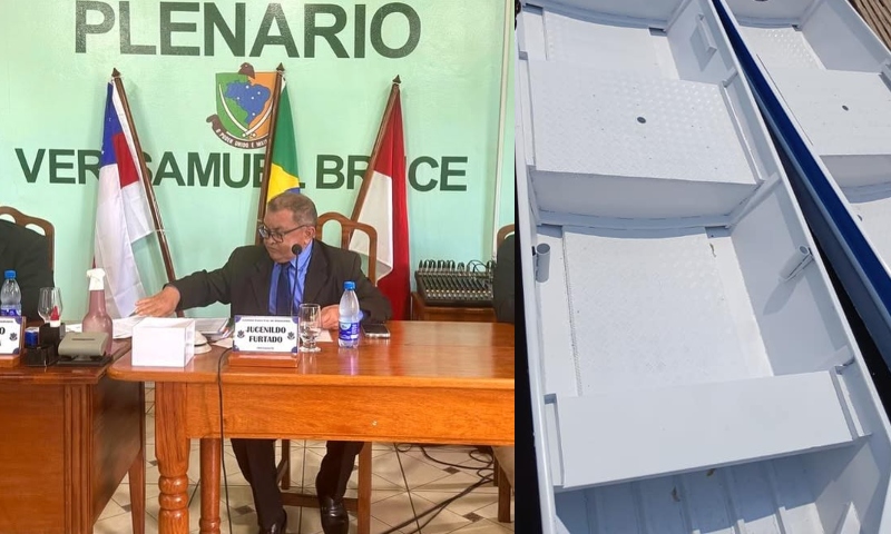 Câmara de Nhamundá gasta mais de R$ 130 mil com empresa de Manaus para locação de barcos e voadeiras