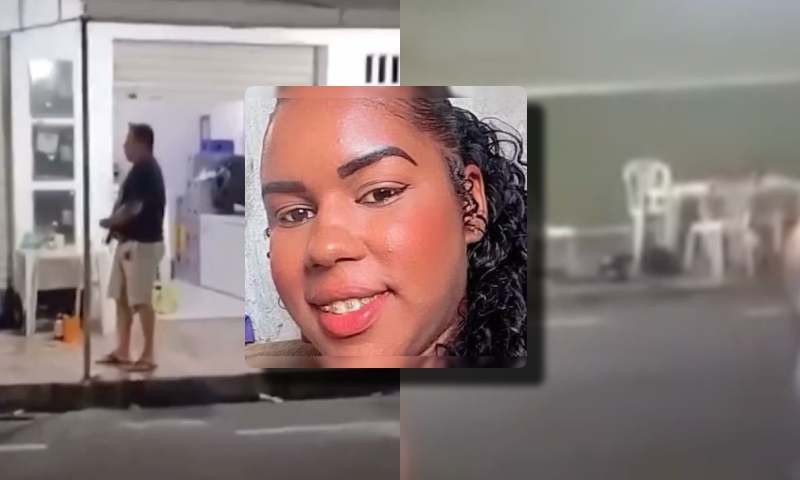 Vídeo mostra momento em que gari é assassinada por policial durante discussão em bar; veja
