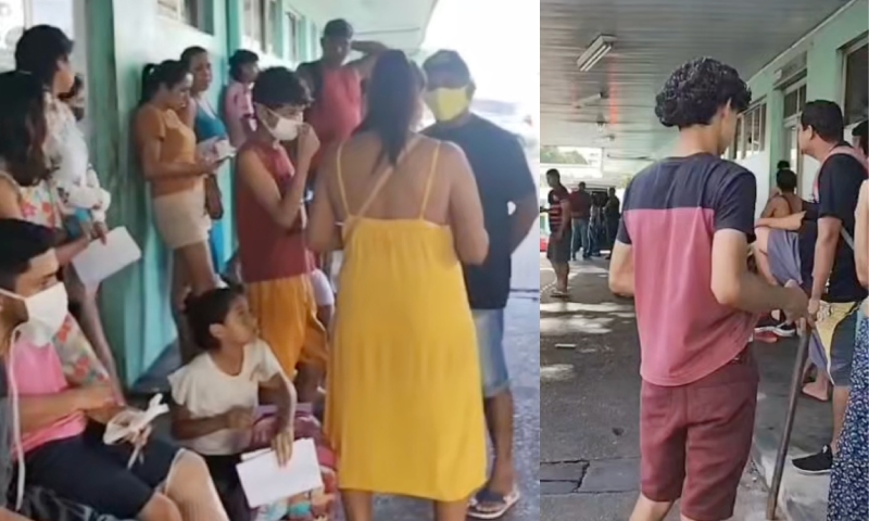 Caos no SPA do Alvorada: falta de energia gera filas enormes em Manaus; veja vídeos