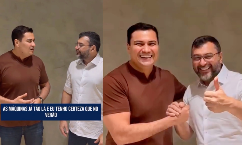 Prefeito de Autazes, José Thomé, firma parceria com Wilson Lima para recuperação da AM-254